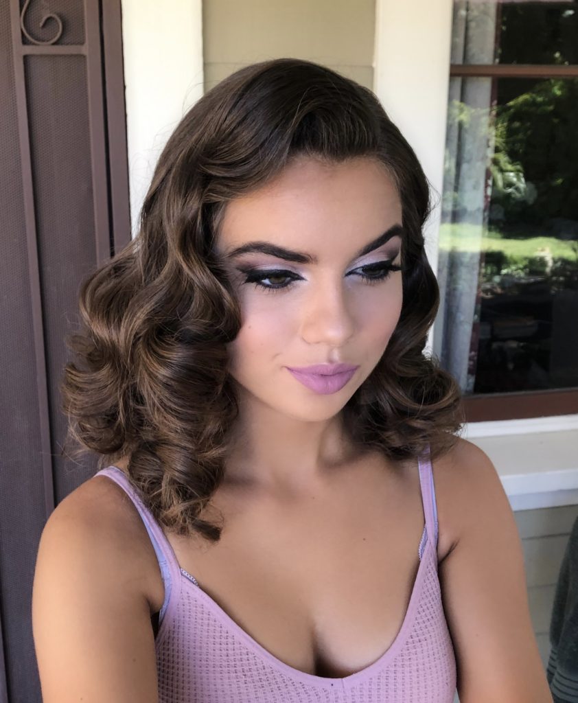 retro makeup and hair styles Los Angeles