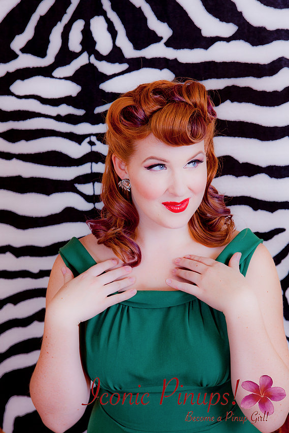 How to Do a Vintage Victory Rolls Hairstyle -