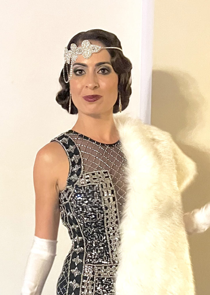 great Gatsby hairstyle in Los Angeles by Stacy Lande